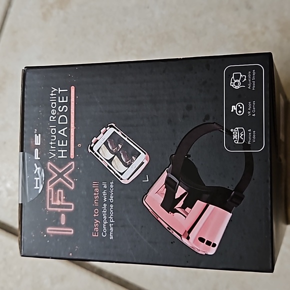 Hype I-Fx Virtual Reality Headset Compatible with All Smart Phones 360° Views - Picture 2 of 9